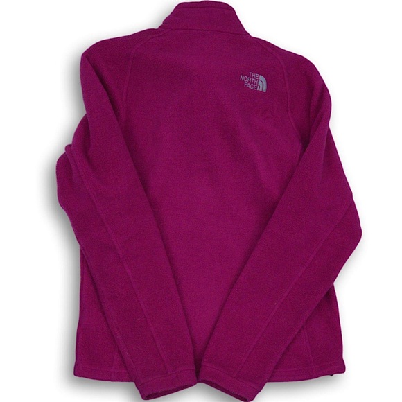 THE NORTH FACE Magenta Full Zip Jacket with Pockets Size Medium - Picture 2 of 5